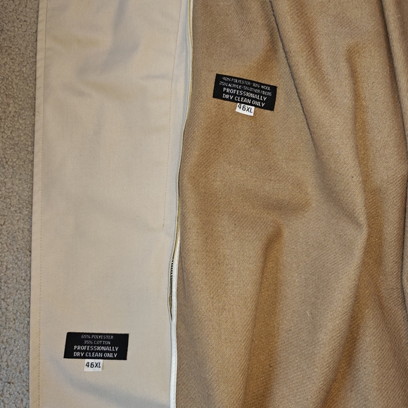 Vintage Christian Dior Monsieur 46 XL Classic Beige Trench Coat - Picture 11 of 16